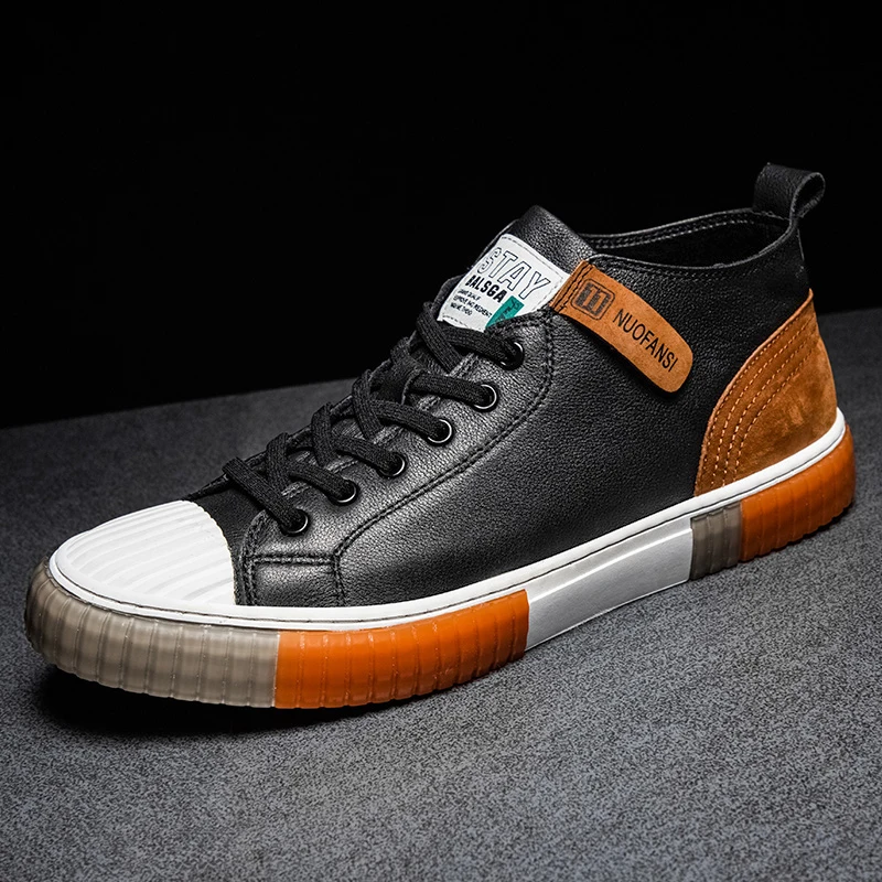 

Новинка 2021 мальчик повседневная обувь из натуральной кожи мужская обувь для ходьбы, хорошее качество, мужская обувь на плоской подошве; Спо...