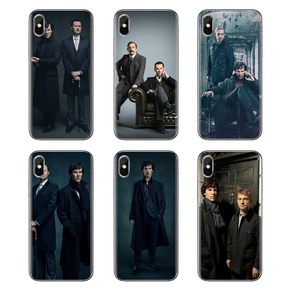 Sherlock Season 4 For Xiaomi Redmi 3 3S Pro Mi3 Mi4 Mi4i Mi4C Mi5 Mi5S Mi Max Note 2 Transparent Soft Shell Covers |