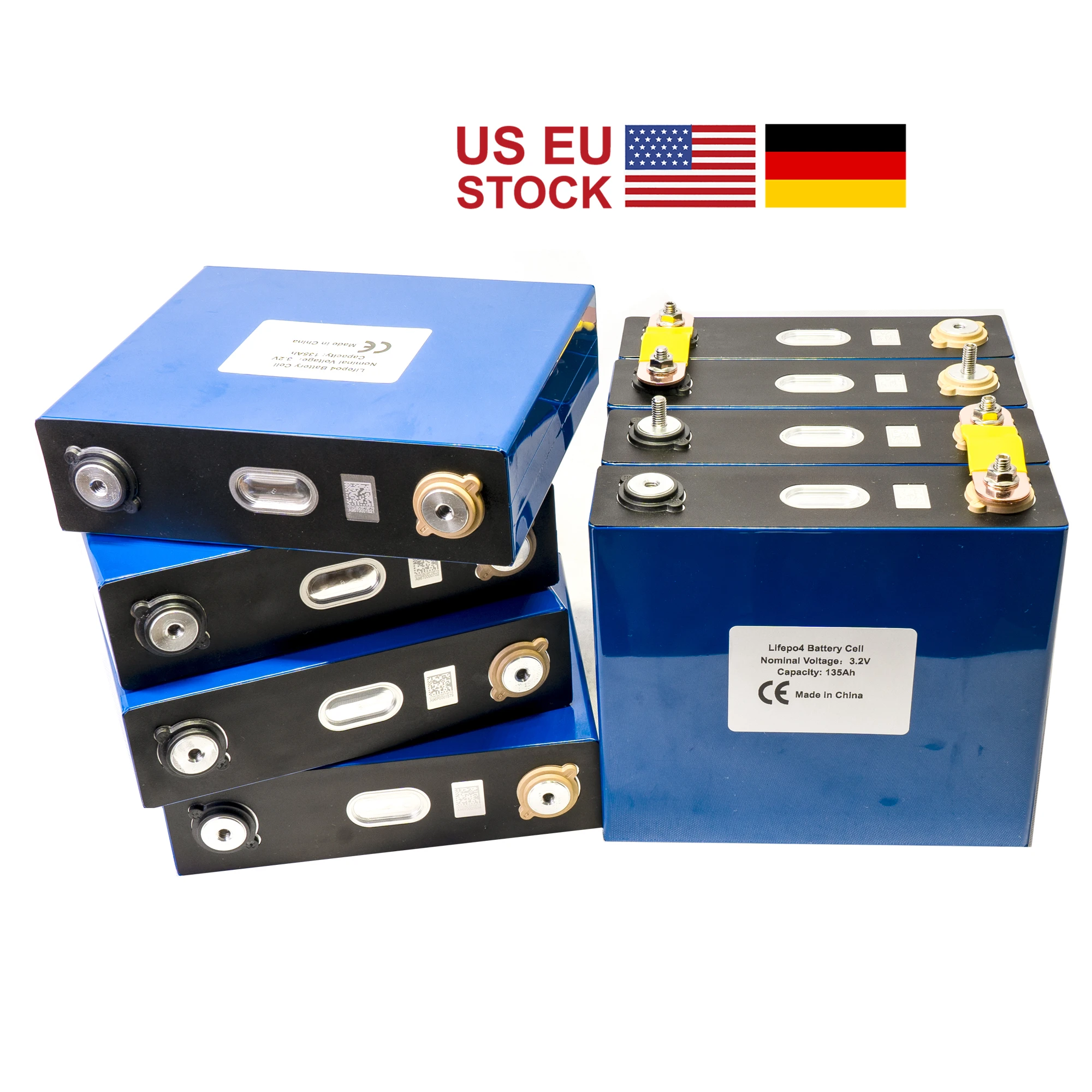 2021 Новый класса А с лакированным 8 шт. 3.2V120ah 125AH 176ah Lifepo4 Батарея литий железо