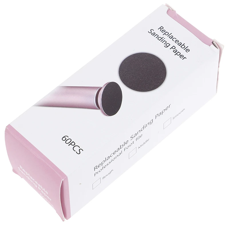 60 шт. сменные наждачные диски для удаления кутикулы и мозолей | Красота здоровье
