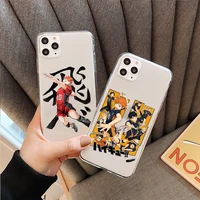 haikyuu japan anime volleyball customer high quality phone case for iphone 6 6s 7 8 plus x xs xr 11 12 13 pro xs max 12 13 mini
