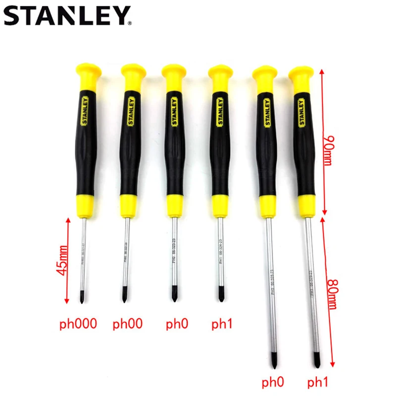 Прецизионная отвертка Stanley с крестообразной головкой|Отвертка| |