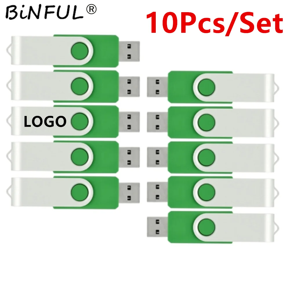 Usb флеш-накопитель Binfu 10 флешка 512 МБ 1 ГБ 2 4 8 16 32 64 металлическая Поворотная карта
