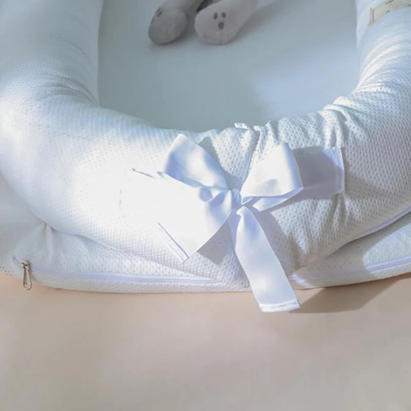 Портативная кроватка для новорожденных детская с Моисеем хлопковая защитная