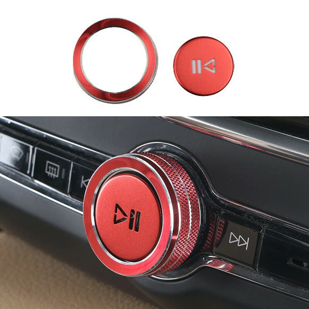 

Control Air Conditioning Button Trim For Volvo S90 2017-2021 Aluminum Alloy