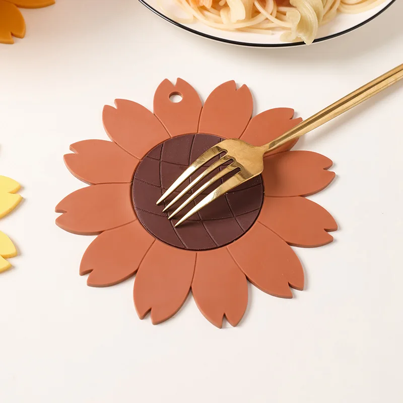 

Thickened Kitchen Silicone Cup Pad Bowl Cushion Insulation Pad Home Dining Mat Table Mat European Kitchen No Hot Mat