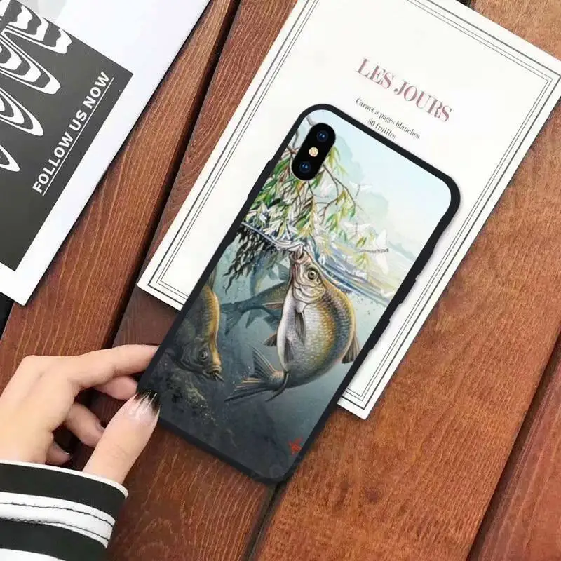 

Carp Fishing Phone Case for iPhone 11 12 mini pro XS MAX 8 7 6 6S Plus X 5S SE 2020 XR