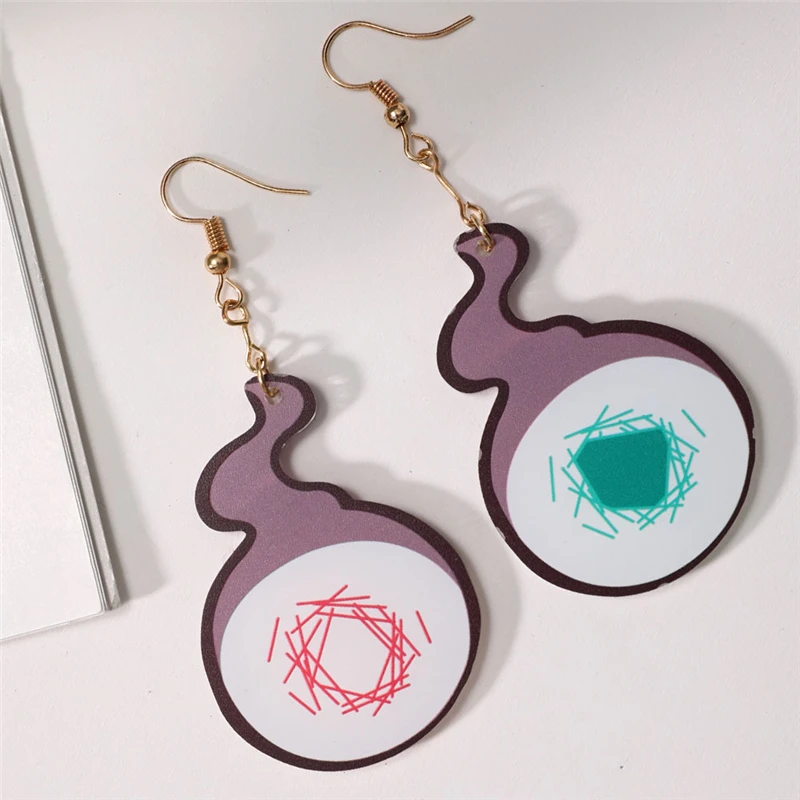 Акриловые серьги-гвоздики для косплея в виде унитаза Ханако юги Амане |