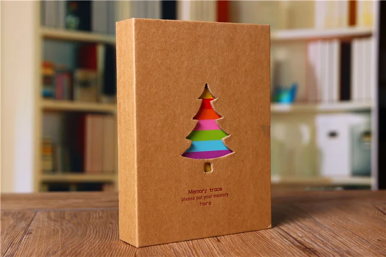Tree 100 карманов 6 дюймов фотоальбом рамка для хранения фотографий для детей подарок для детей Скрапбукинг Фото чехол фотоальбом - Цвет: Tree