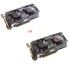 Графическая карта для компьютера NVIDIA GTX 550Ti 6 ГБ GDDR5 192 бит PCIE 2,0 HDMI-совместимый интерфейс DVI-D с двойным охлаждающим вентилятором