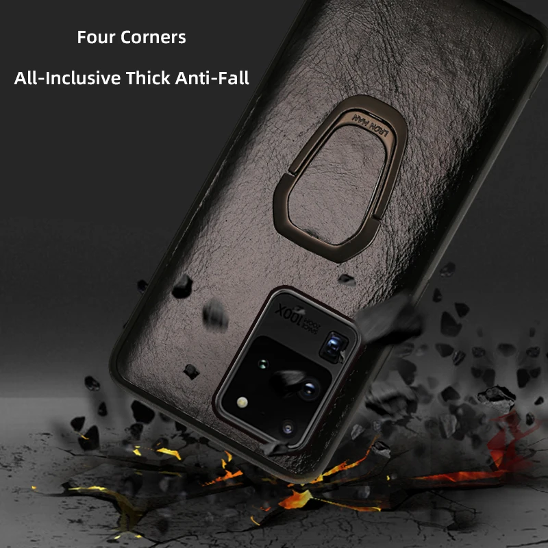 Чехол из натуральной кожи для Samsung galaxy S20 Ultra S10 s10e S8 S9 Plus Note 10 9 8 A71 A50 A70 A10 A30