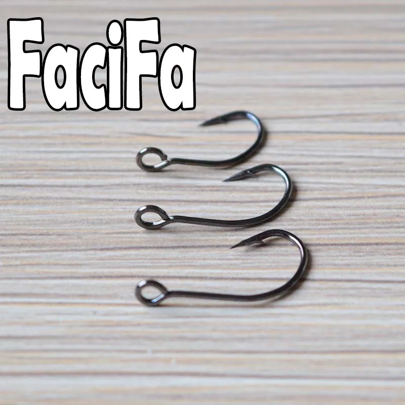 20 pcs Big Hole fishing hook Crank Barbed fishhook tackle fish single Hook | Спорт и развлечения