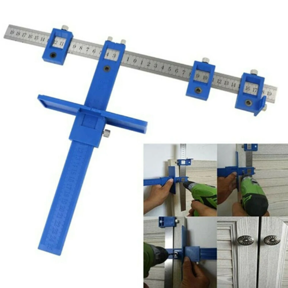 Набор направляющих для сверления инструмент дерева со съемным шаблоном