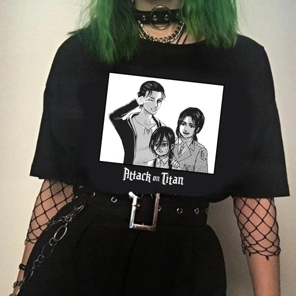 

Funny Attack on Titan T Shirt Manga Eren Yeager T Shirt Clothes