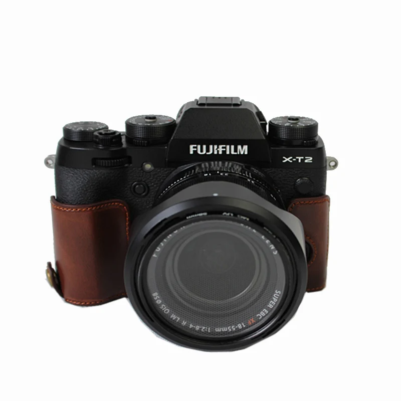 Женская сумка для фотоаппарата получехол Fujifilm из искусственной кожи XT2 XT3