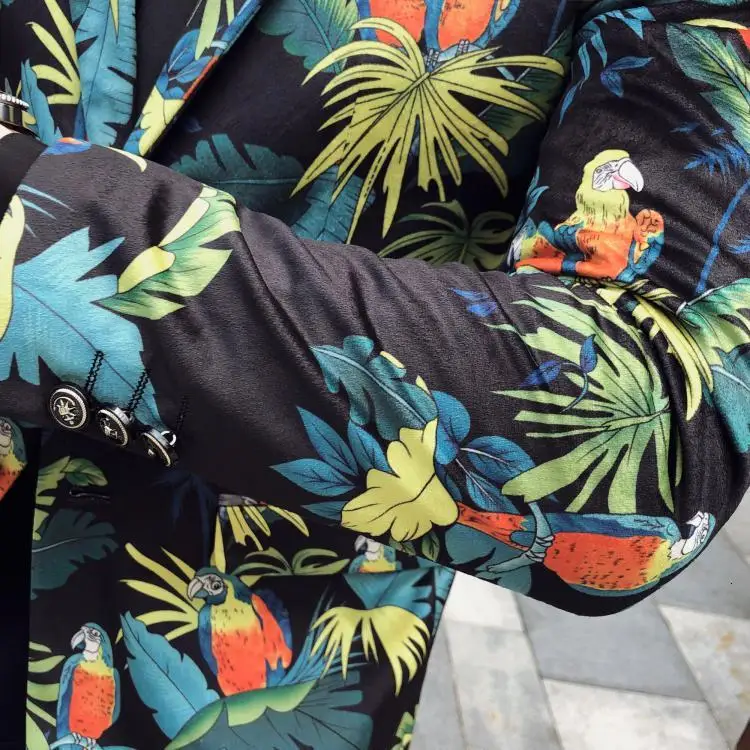 Пиджак для свадебной вечеринки сценический костюм певицы мужские куртки с