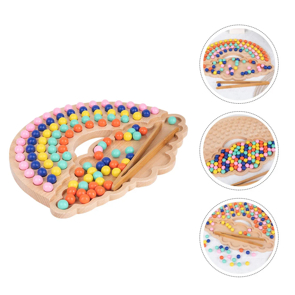 

1 Set Kids Clipping Beads Hand-eye Coordination Early Childhood Educational
