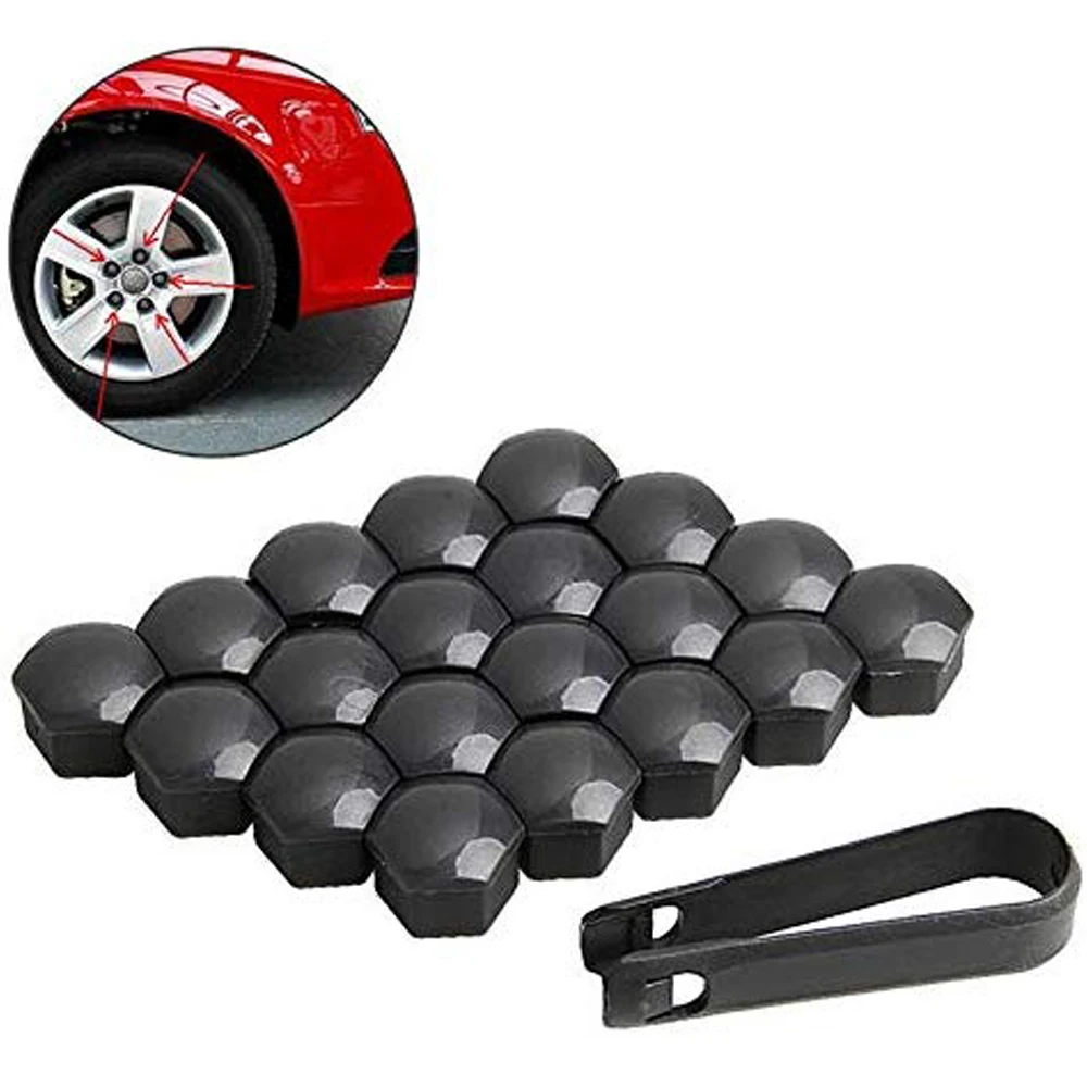 Высокое качество 20 шт 17 мм 19 Гальваническое автомобильное колесо Авто винт