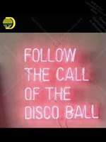 neon sign for follow the call of the disco ball neon pet shop sign vintage neon signs neon sign letters vintage neon signs board