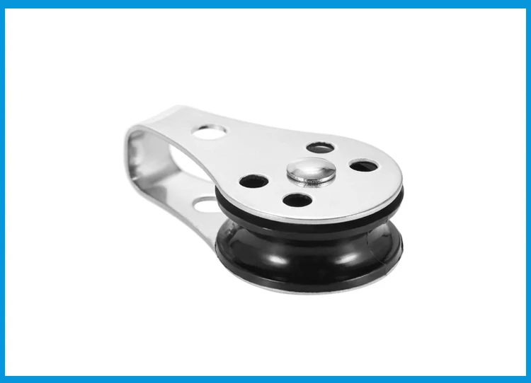 2 шт. шкив из нержавеющей стали 316 трос бегун каяк аксессуары для лодок якорь