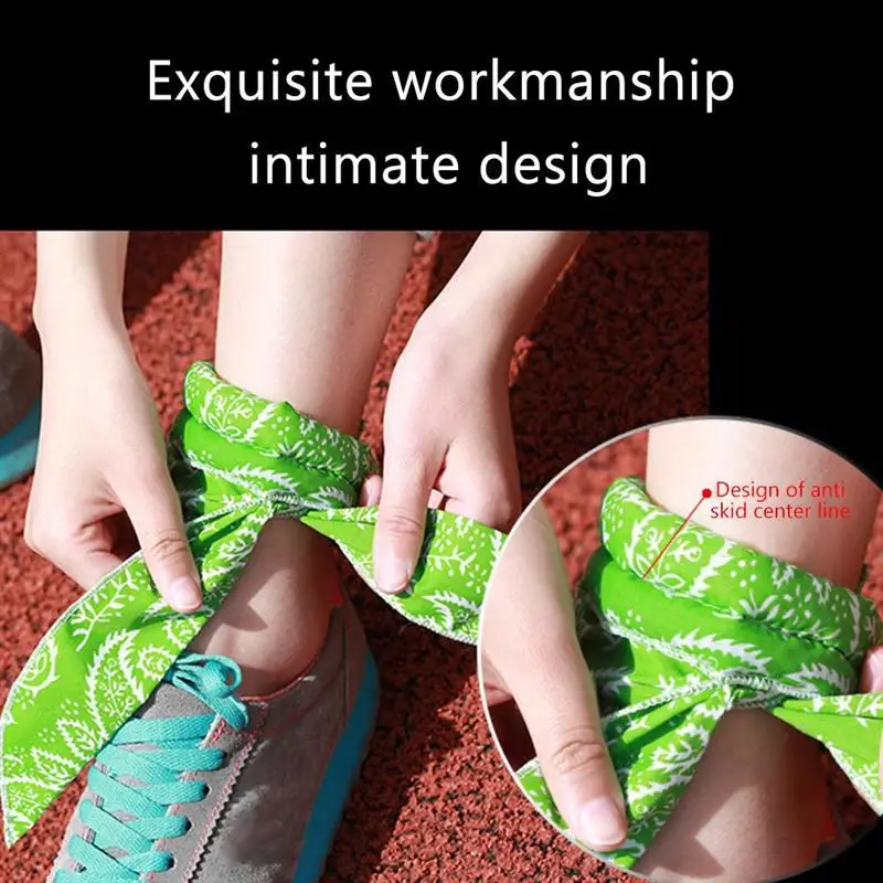 8/13 шт. охлаждающий шарф летнее холодное полотенце ощущение повязка на шею для