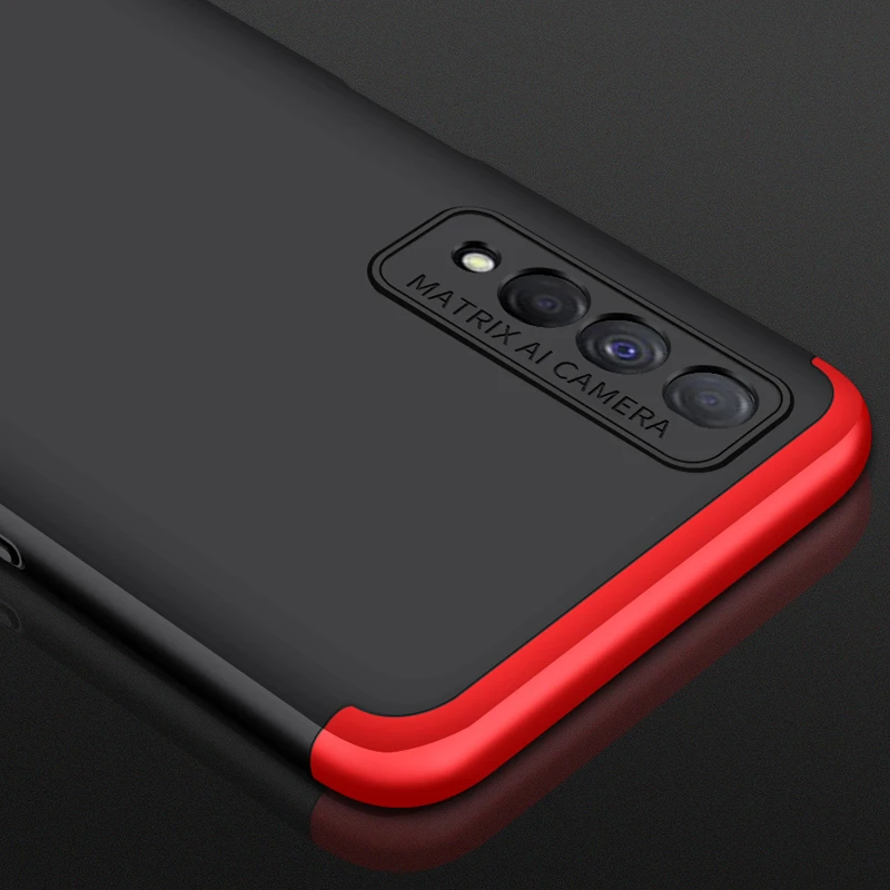 kl for realme narzo30 1 2 3 7 8 pro case 360 degree pure color luxury anti scratch case for realme 6 c3 c15 c11 c12 xt x50 case free global shipping