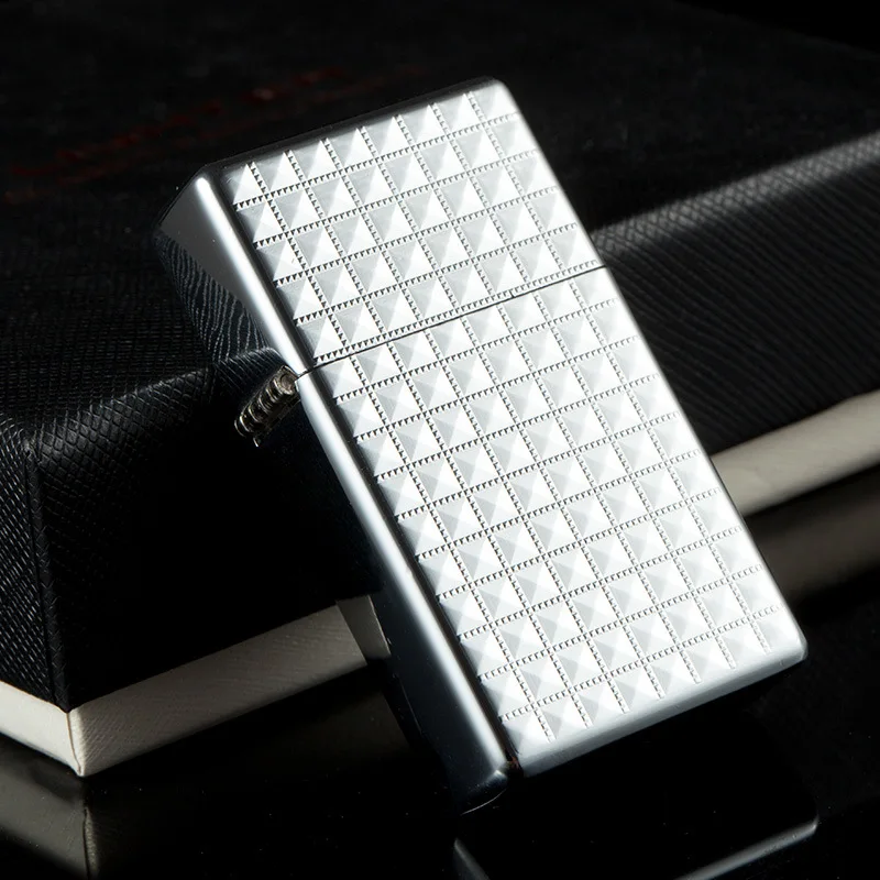 Зажигалка безпожарная в стиле ретро металлическая керосиновая ветрозащитная