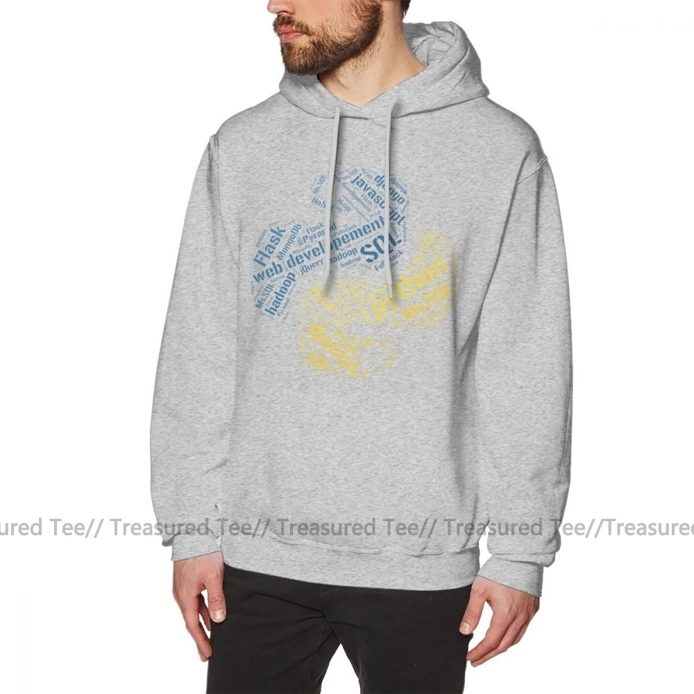 Толстовка от разработчика толстовки с программатором питона длинный мужской