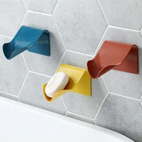 high quality seamless wall mounted soap holder drainage storage finishing racks strong seamless stickers hole free soap boxes