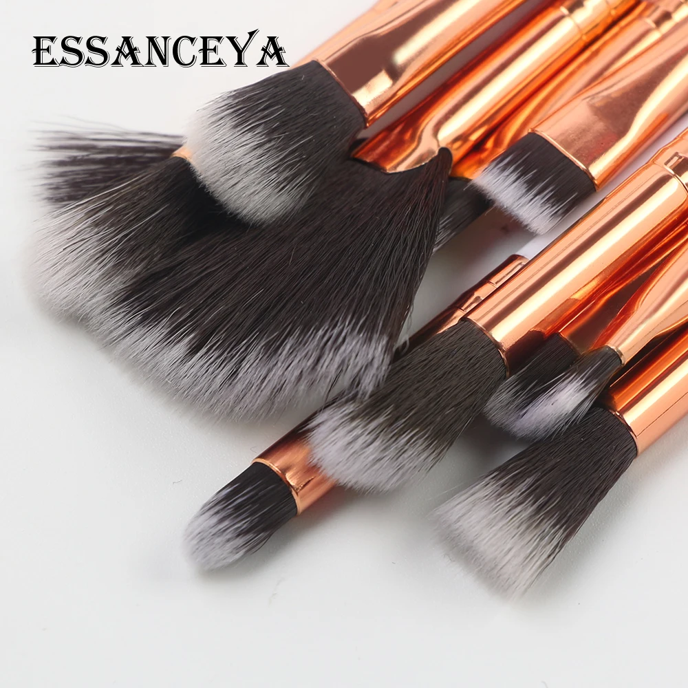 ESSANCEYA Pro набор кисточек для макияжа 10 шт. Мраморная кисть пудры основы теней век
