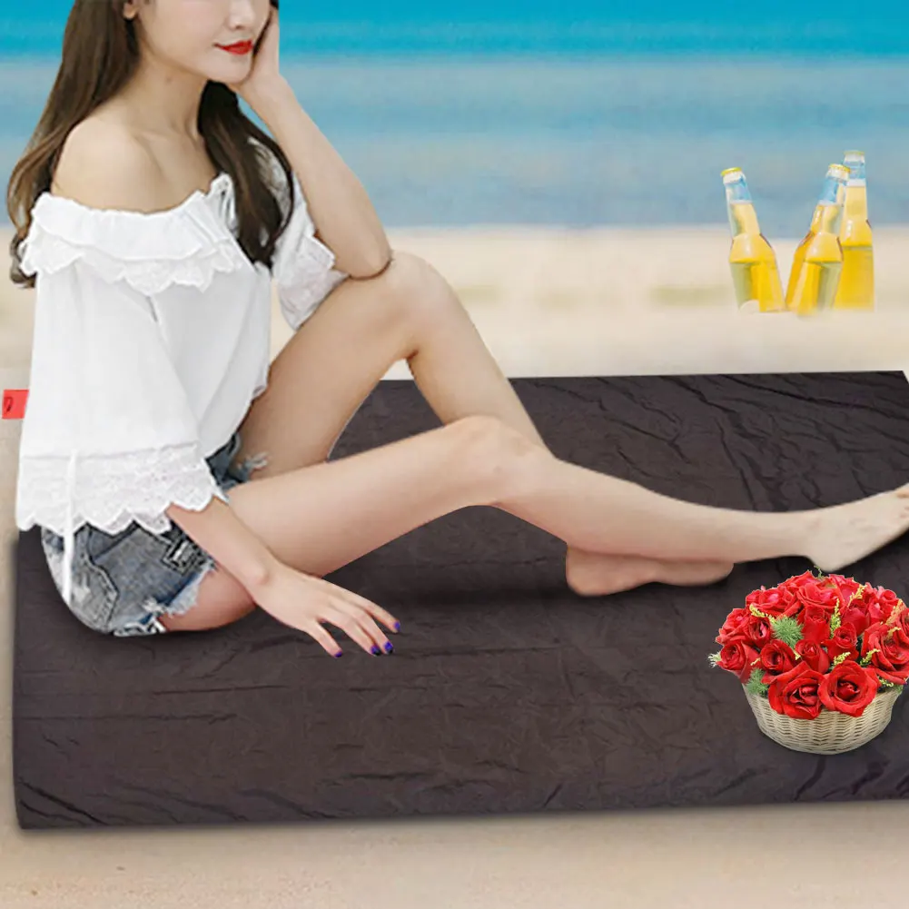 Портативный ультра тонкий складной коврик для кемпинга карманный