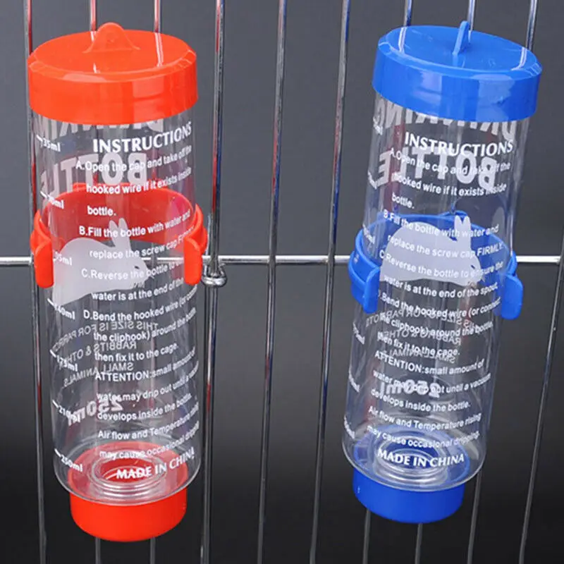 

Portable pet water bottle Pet Automatic Drinking Water Fountain Water Feeder Bottle for Small Rabbit Hamster