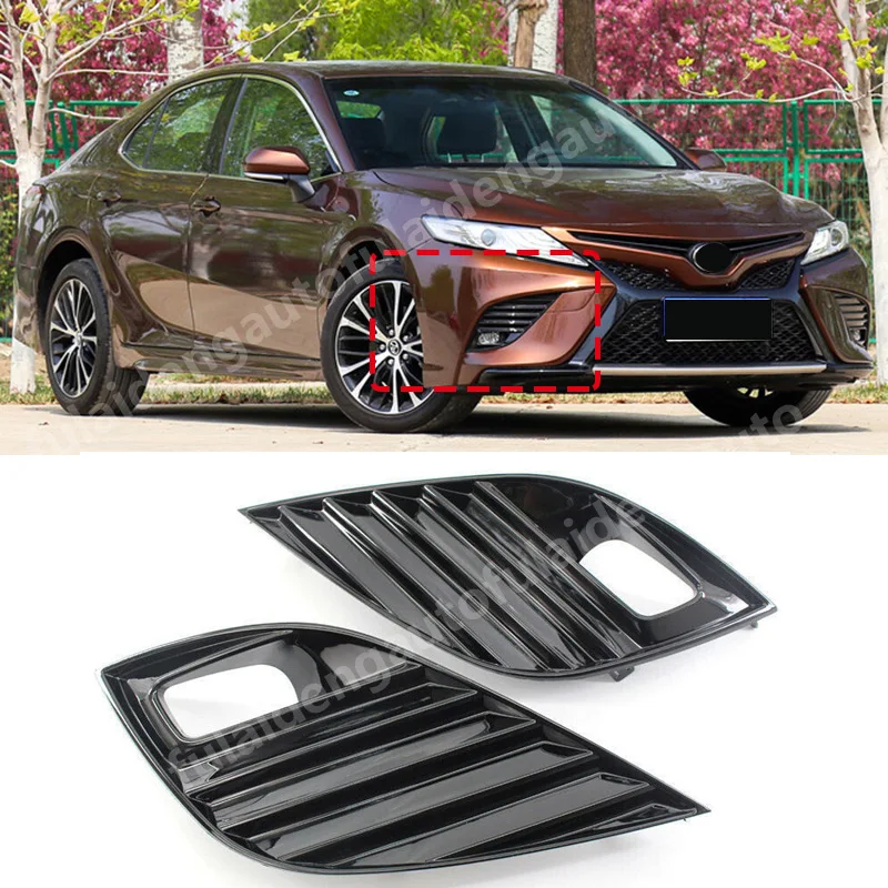 1 шт. для Toyota Camry SE XSE 2018-2019 автомобильный бампер рамка противотумансветильник фара