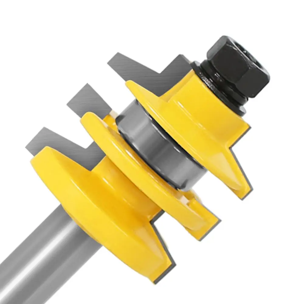 1PC 1/2" 12mm Shank Bevel Stacked Rail and Stile Router Bit Wood Cutting Tool woodworking router bits | Инструменты