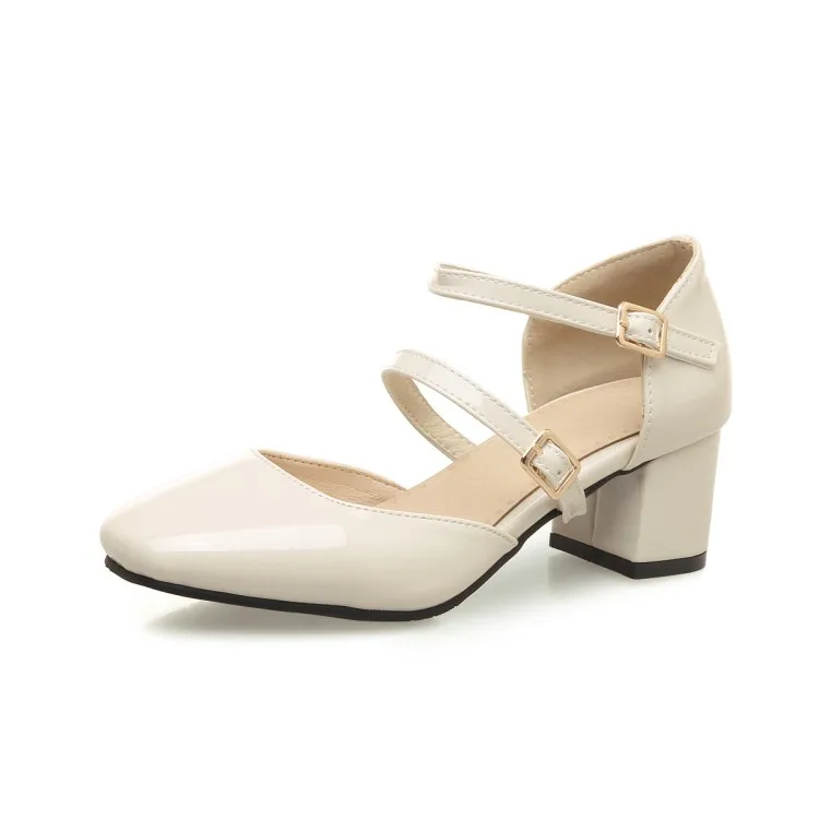 Босоножки на высоком каблуке Женская обувь летняя Большие размеры 13 14