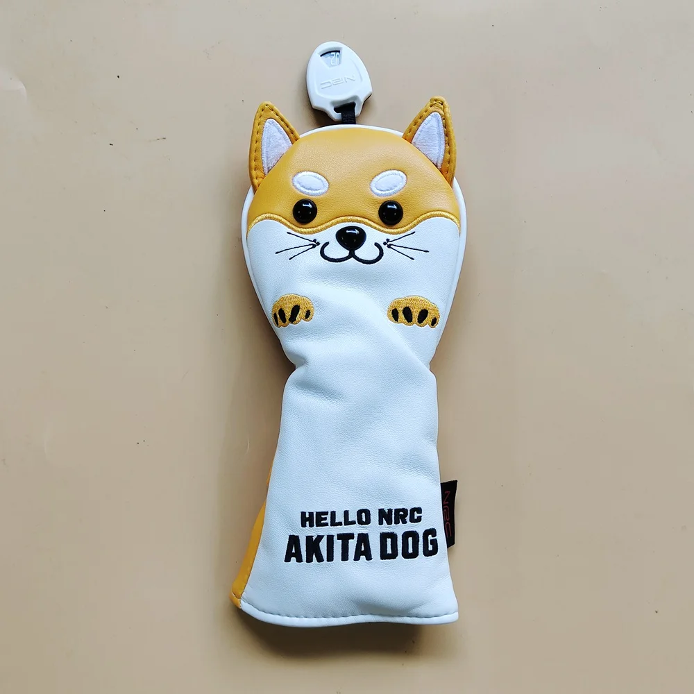 Гибридная накладка на голову для собачьего клуба Akita Yellow универсальная с биркой