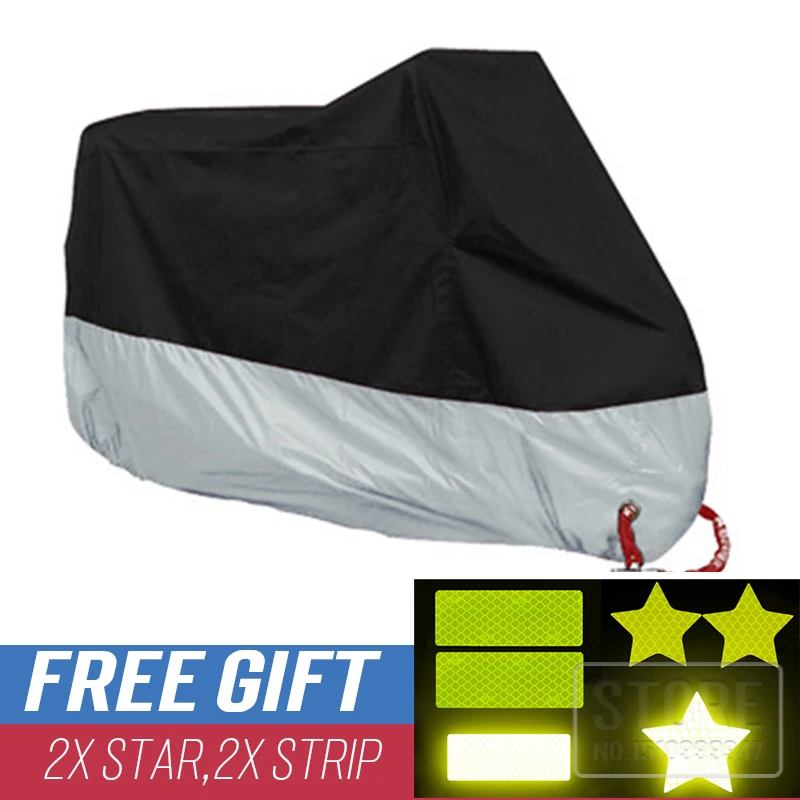 Чехол для мотоцикла S-4XL водонепроницаемый пыленепроницаемый чехол скутера
