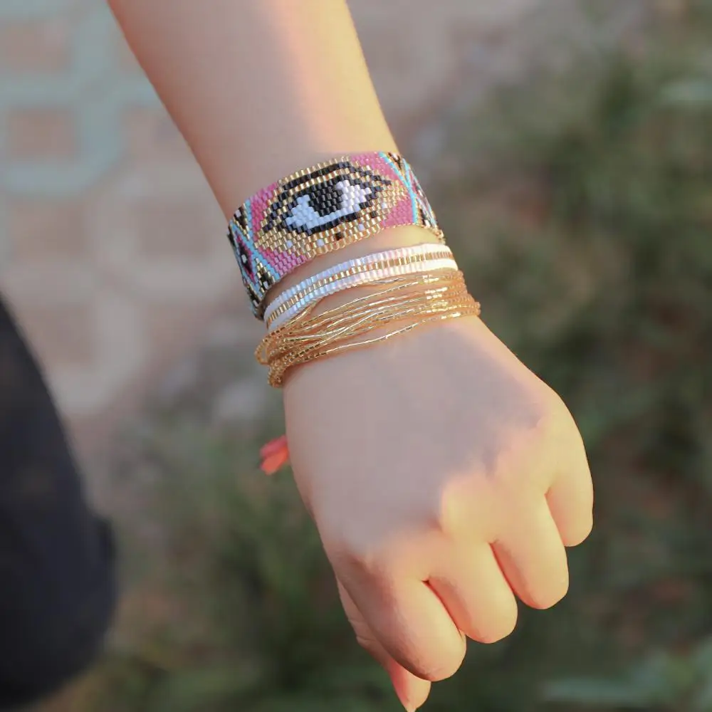 Браслеты G.YCX 2019 в стиле бохо Миюки браслеты с бусинами летние ювелирные украшения