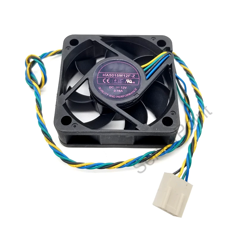 

Original for HA5015M12F-Z DC 12V 0.16A 50x50x15mm 4-wire Server Cooling Fan
