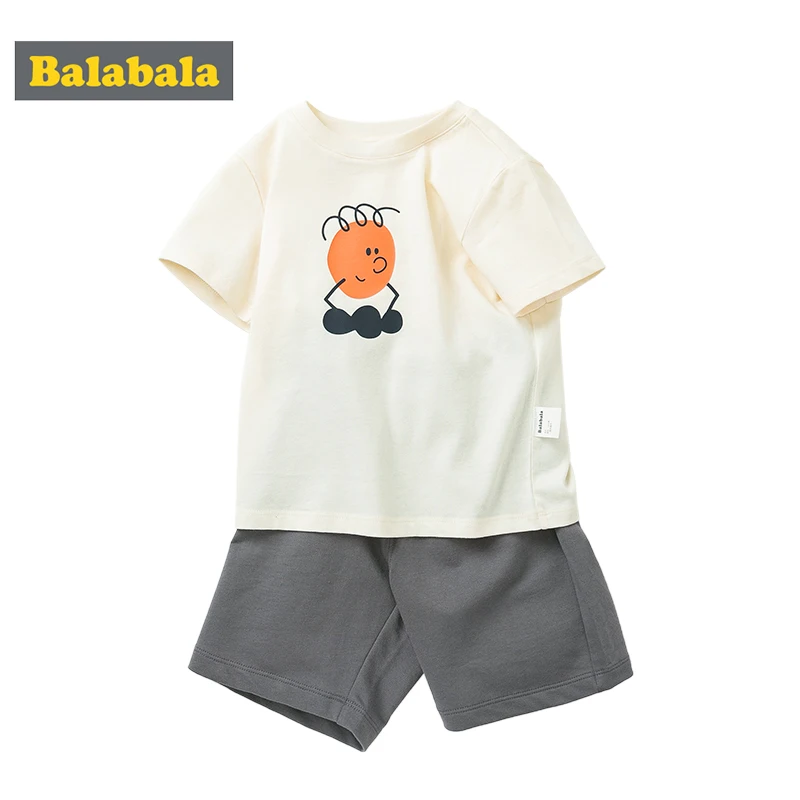 Комплект одежды для мальчиков Balabala хлопковая футболка с короткими рукавами и