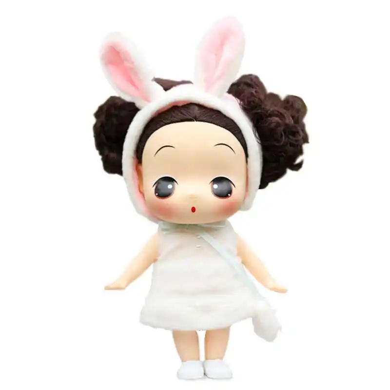 25cm Rabbit Ddung 25 см Кукла Мягкие игрушки Плюшевые Косплей животные мягкие детские игрушки для девочек подарок на день рождения Kawaii Мультфильм Анжела кролик - Цвет: 25cm Rabbit