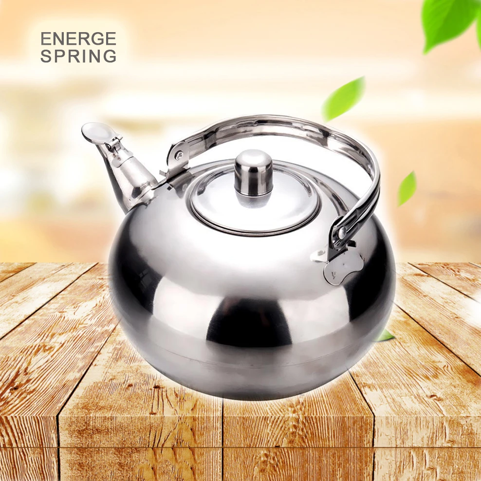 

Маленький чайник из нержавеющей стали, объем 1,8 л