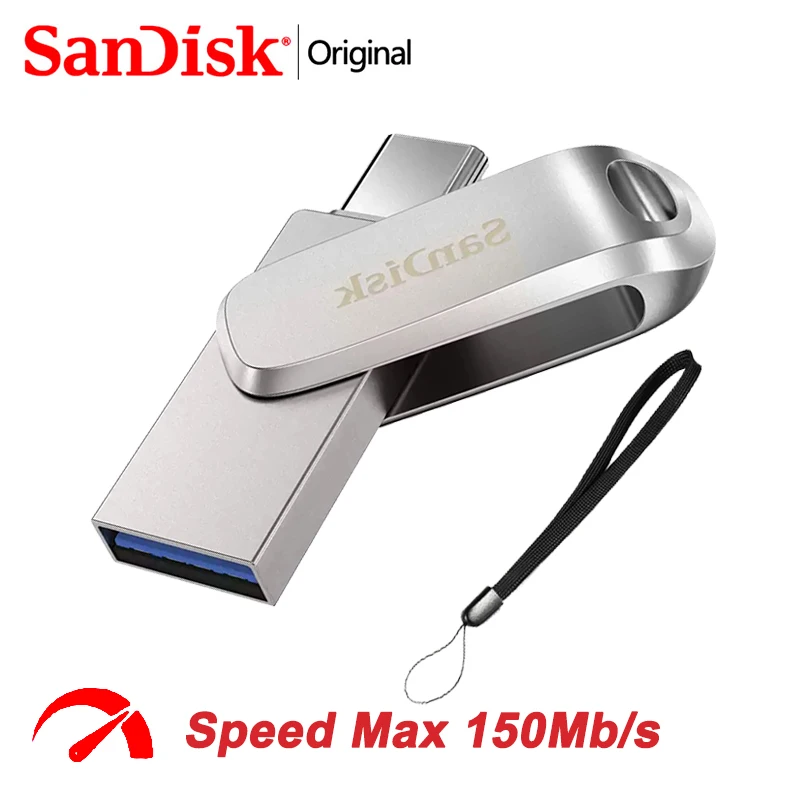 

SanDisk USB Stick Type C OTG Flash Memory USB Pendrive 64GB Usb Flash Drive 32GB 128GB Usb 256GB 512GB Usb Memory 1TB For Comput