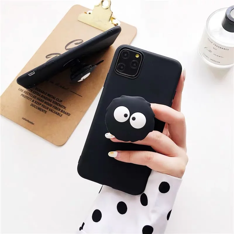 

Cute Camellia Silicone Soft Holder Phone Case For iphone X XR XS 13 11 Pro MAX 6S 6 7 8 Plus + 12 mini 12 Pro Max XS Max SE 2020