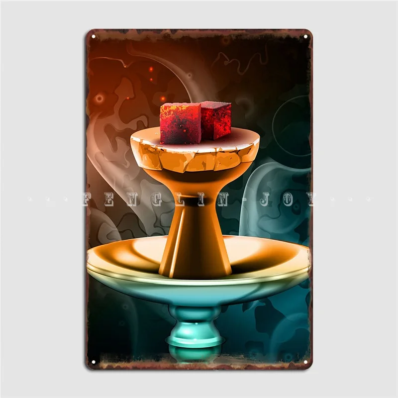 

Shisha Metal Sign Club Home Garage Club Personalized Poster Tin Sign Poster