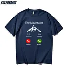 Футболка мужская большого размера, с графическим принтом в готическом стиле