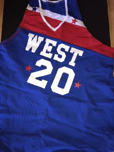 

#20 MARUICE LUCAS 1978-79 WEST ALL STAR Basketball Jersey Mens Stitched Custom Any Number Name jerseys