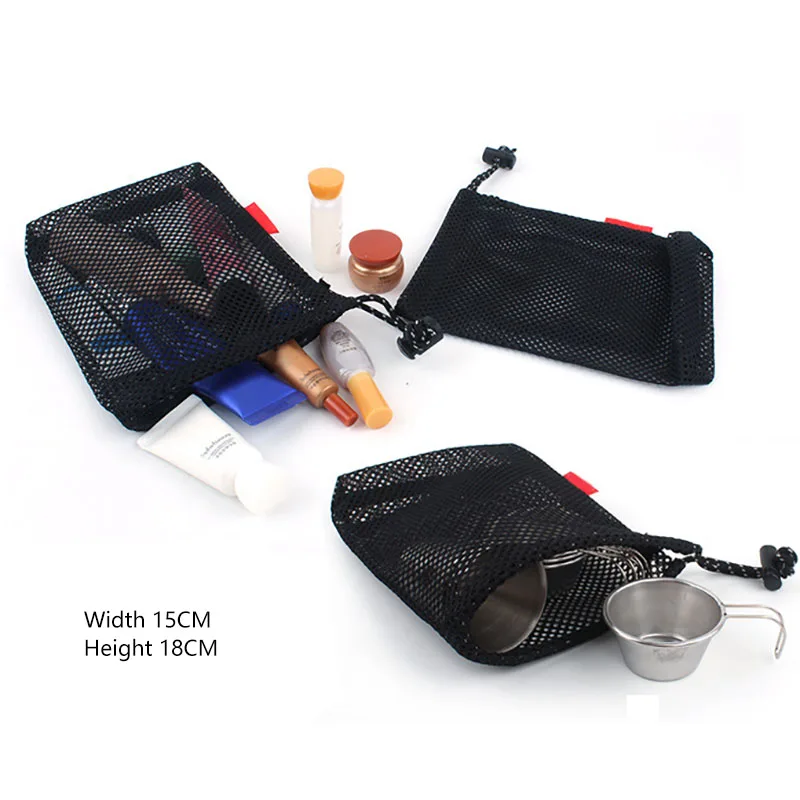 

5pcs /lot Camping Storage Bag Outdoor Travel Sorting Package Cosmetic Wash Net Bag Clothes Organizer