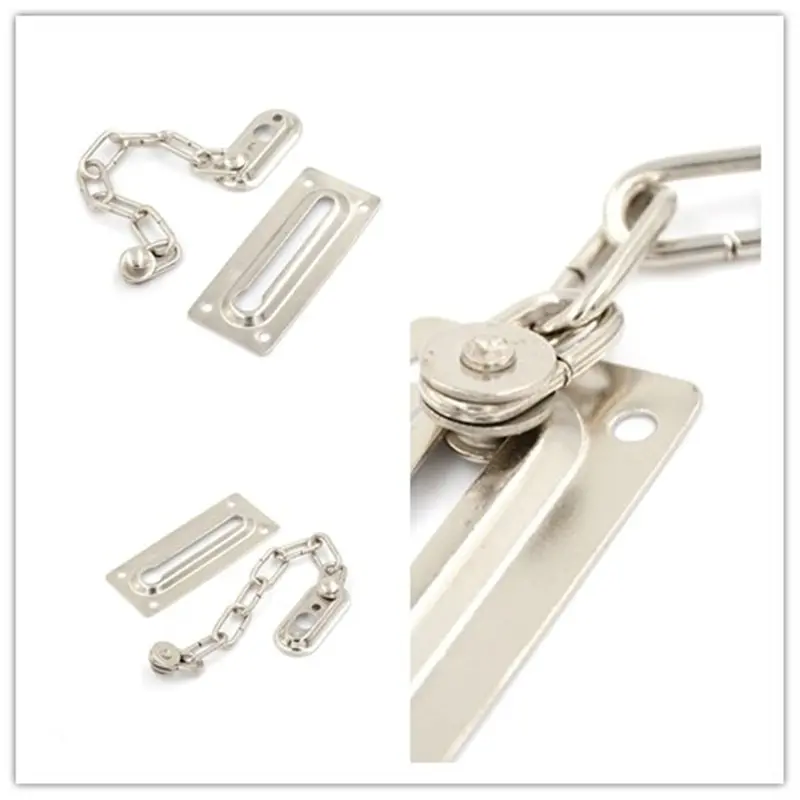 DIY Инструменты для дома цепь двери безопасности защелка открытый болт замки