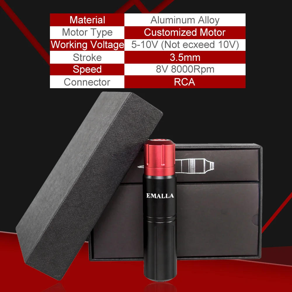 Профессиональная тату-машинка Yangna картридж пистолет индивидуальный двигатель с